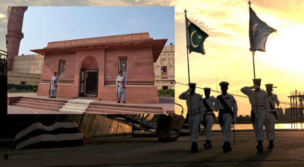 قوم آج یوم دفاع و شہدائے پاکستان اور یوم یکجہتی کشمیر منا رہی ہے، مزارِ اقبال پر گارڈز کی تبدیلی