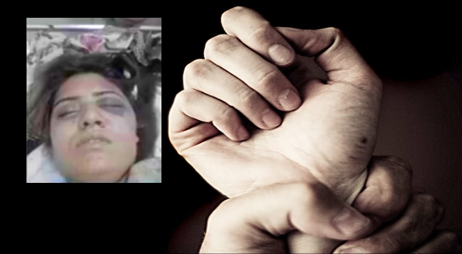 لاہور میں شوہر اور سسرالیوں کا 22 سالہ خاتون پر تشدد، گھر کے باہر پھینک دیا