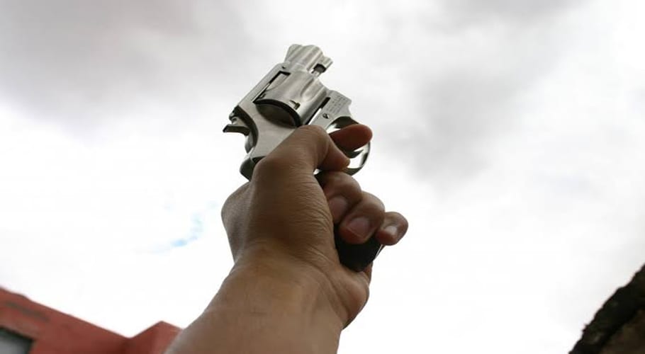 aerial firing in karachi