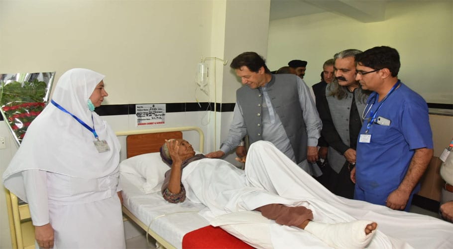وزیراعظم کادورہ میرپور،زلزلہ متاثرین کےلیےامدادی پیکج کااعلان