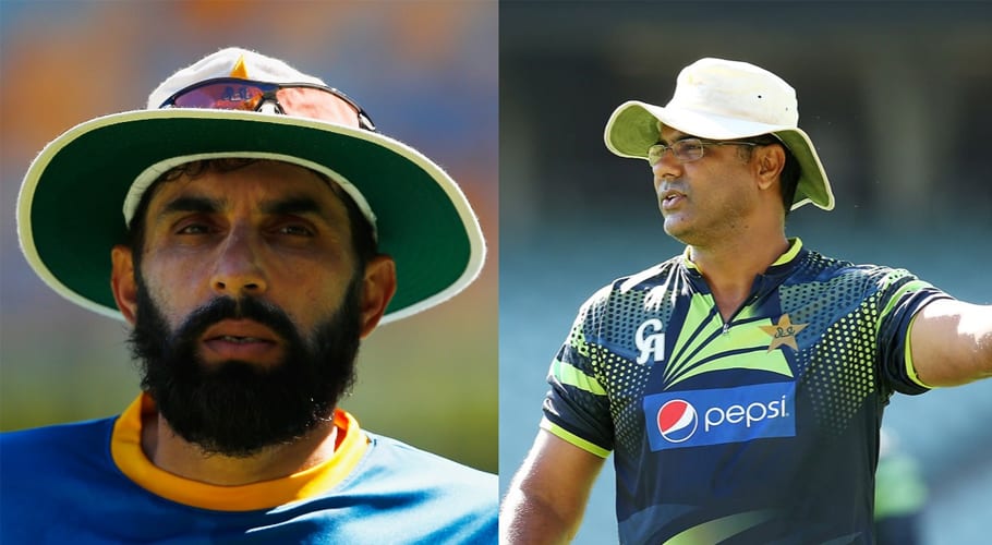 پاکستان کرکٹ بورڈ نے مصباح الحق کو ٹیم کا ہیڈ کوچ اور وقار یونس کو باؤلنگ کوچ مقرر کردیا