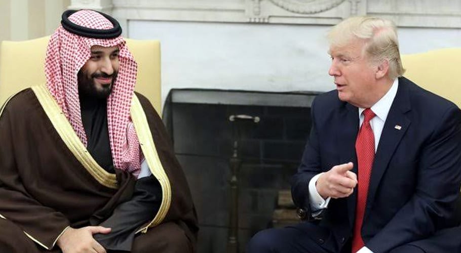 امریکی صدر ٹرمپ کا سعودی شہزادہ محمد بن سلمان سے ٹیلیفونک رابطہ، ڈرون حملوں پر اظہارِ تشویش