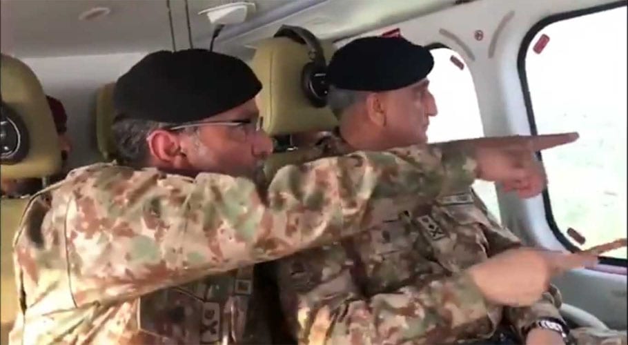 زلزلے سے متاثرہ افرادکی بحالی کے لیے ہرممکن تعاون کریں گے،آرمی چیف