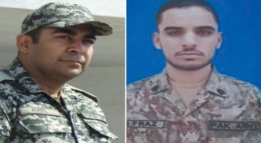 مہمند:پاک فوج کےمیجراورسپاہی بارودی سرنگ کے دھماکےمیں شہید