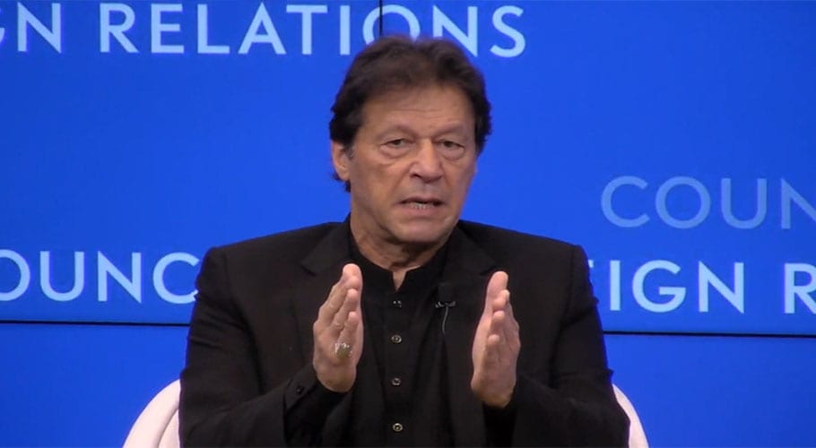 نائن الیون کے بعد پاکستان نے امریکا کی جنگ میں شامل ہوکرغلطی کی،وزیراعظم