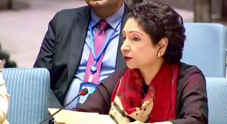 سلامتی کونسل مقبوضہ کشمیرمیں کرفیوکاخاتمہ کروائے،ملیحہ لودھی