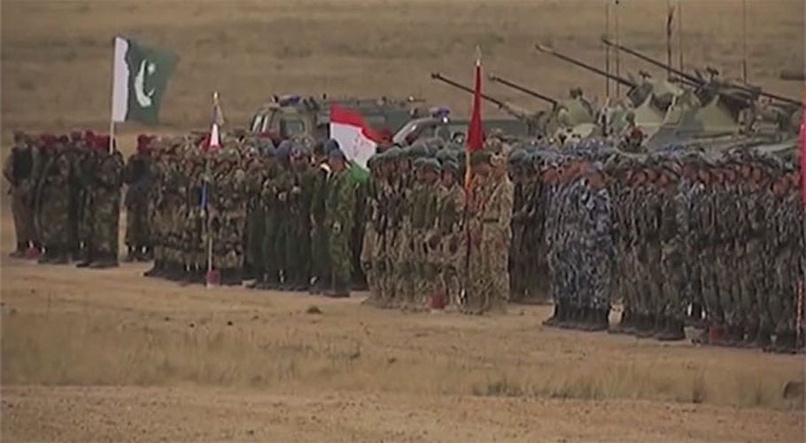 روس میں کثیرالملکی فوجی مشقیں شروع،پاکستانی فوجی دستےکی بھی شرکت