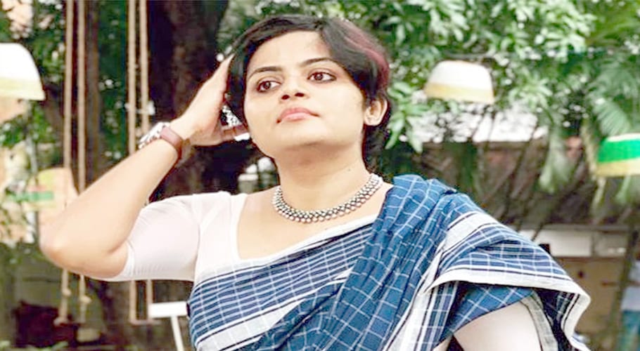 Kerala MP Hibi Eden's wife
