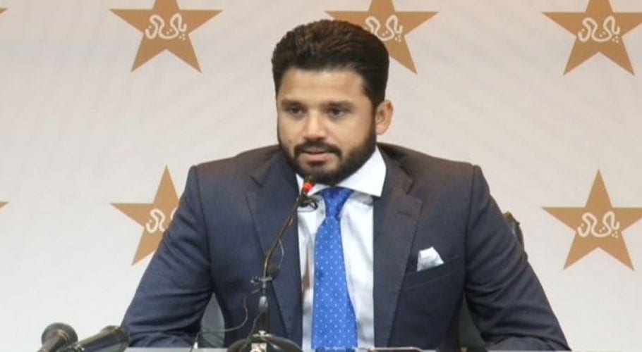 Azhar Ali press