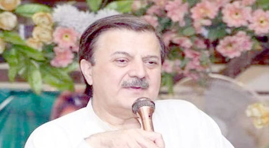 humayun akhtar khan addressing the party meeting