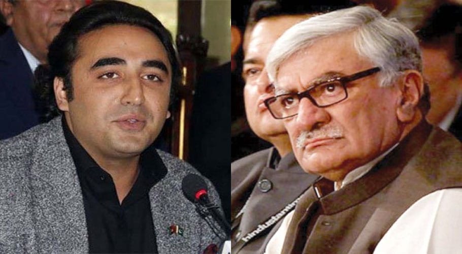 چیئرمین پیپلزپارٹی بلاول بھٹوکی اے این پی سربراہ اسفندیارولی سے ملاقات