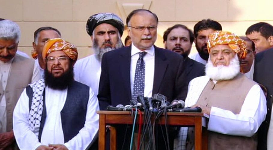 آزادی مارچ کامقابلہ کرنےکےلیےمذہب کارڈ کھیلاگیا،مولانافضل الرحمان
