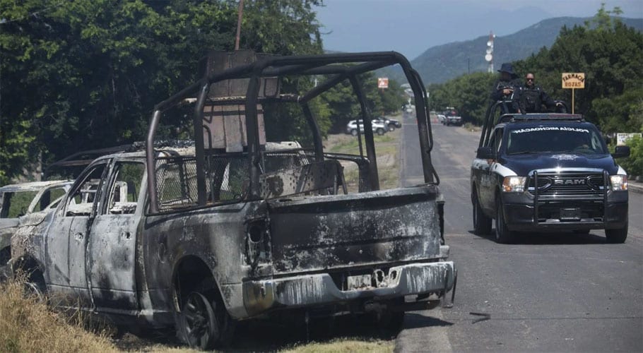 mexico attack police