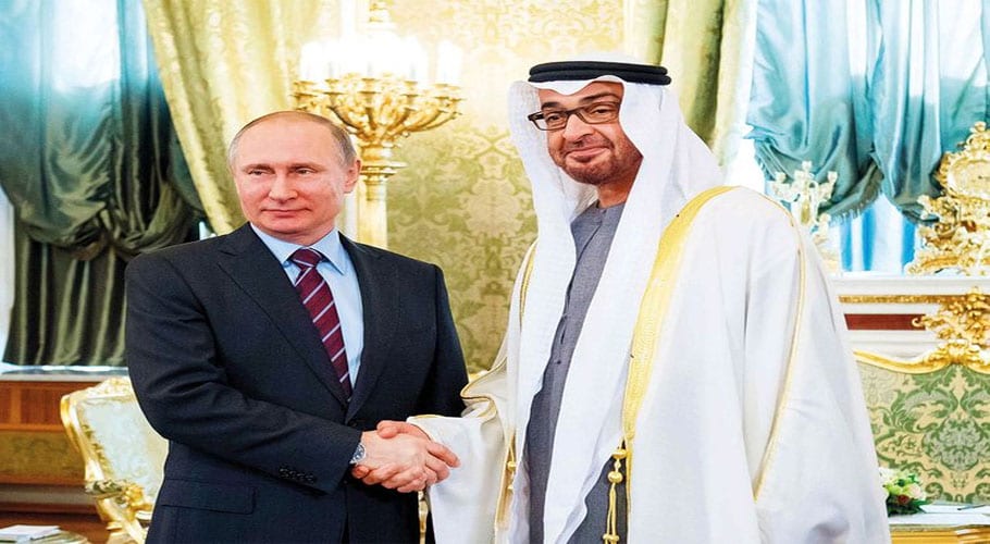 putin in UAE