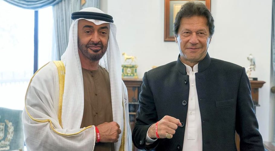 وزیر اعظم کا ابوظہبی کے ولی عہد شیخ محمد بن زید سے رابطہ، عالمی امورپر گفتگو
