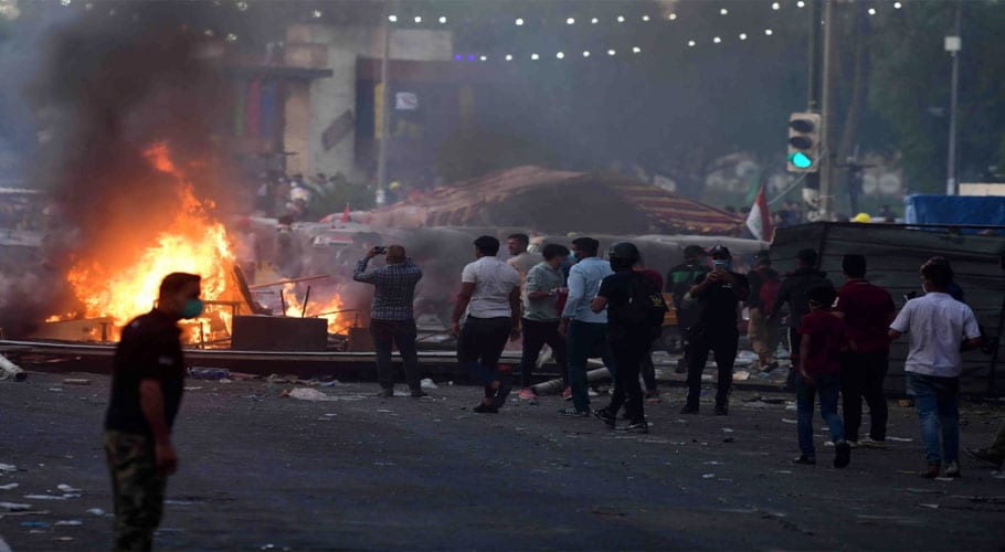 iraq protest