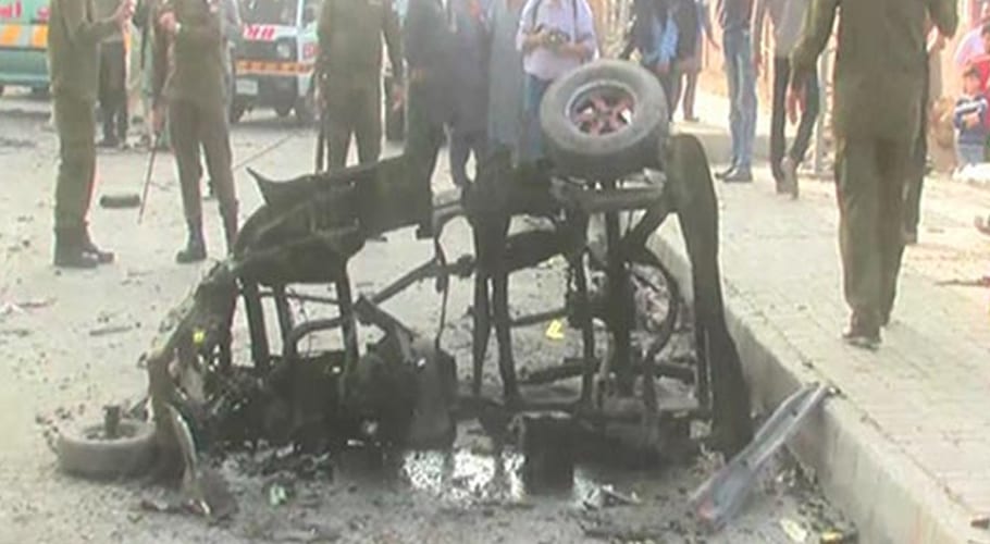rikshaw explosion