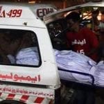 Five mourners die in bus-trawler collision near Hyderabad