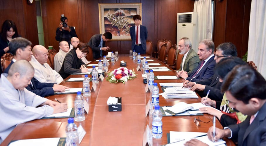 shah mehmood qureshi buddhist