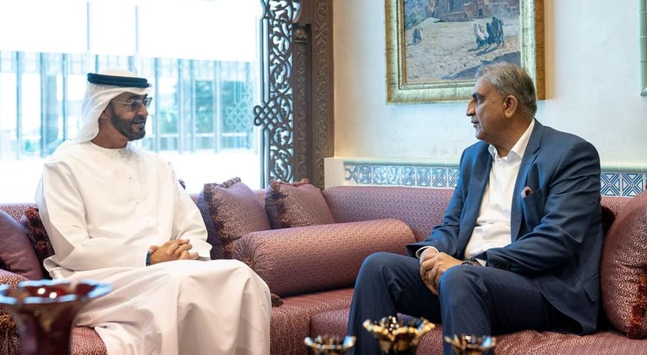 Army chief UAE crown prince