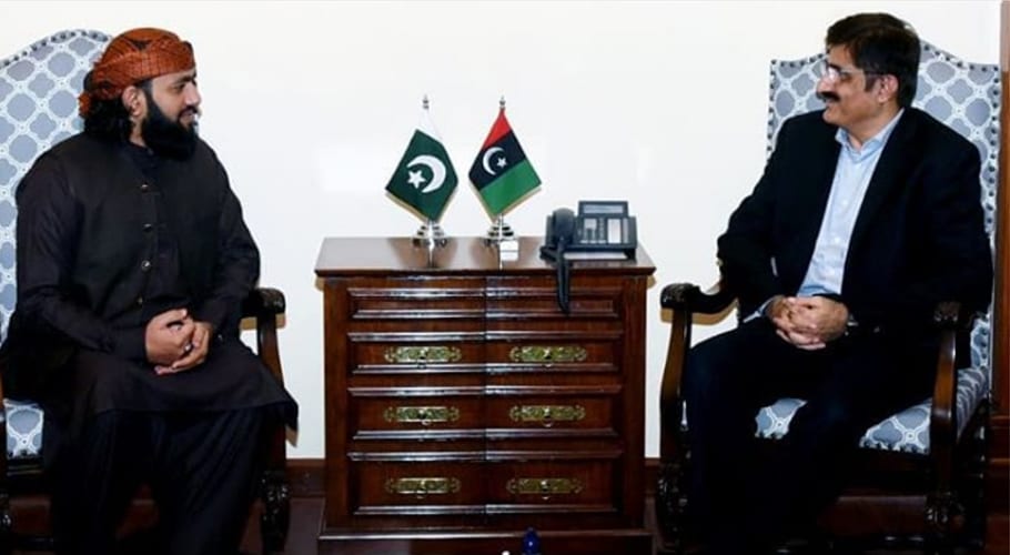 وزیر اعلیٰ سندھ مراد علی شاہ سے سجادہ نشین درگاہِ بابا فرید دیوان عثمان کی ملاقات