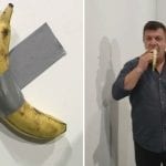 Man who ate banana