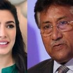 مہوش حیات سابق صدر پرویز مشرف کے دفاع کے لیے میدان میں آ گئیں