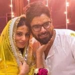 یاسر حسین اور اقراء عزیز شادی کے بندھن میں بندھنے کے لیے تیار، مایوں کی تقریب شروع