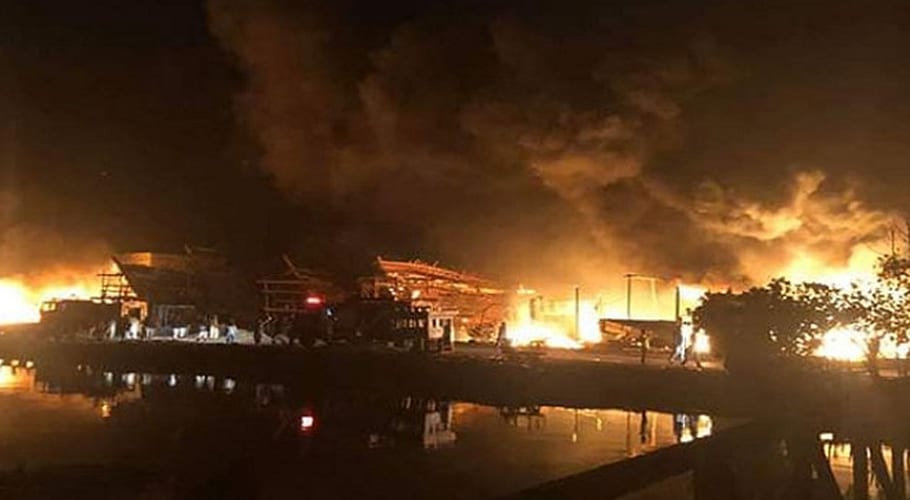 fish harbour fire
