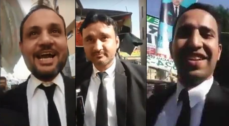 karachi lawyer threaten