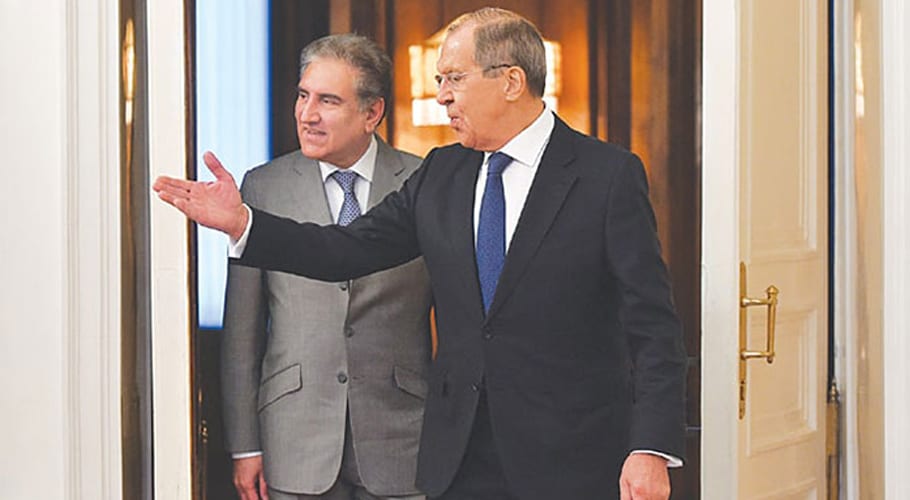 FM shah mehmood russian FM