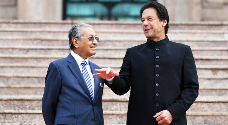 وزیر اعظم عمران خان کا ملائشین ہم منصب مہاتیر محمد کو خراجِ تحسین
