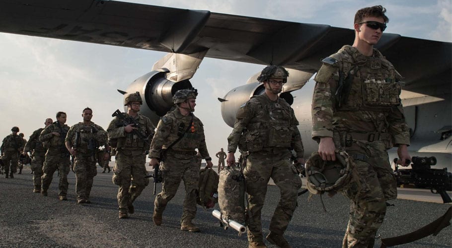 US troops