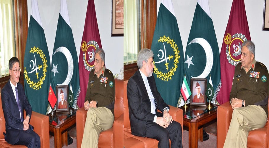 army chief iran china