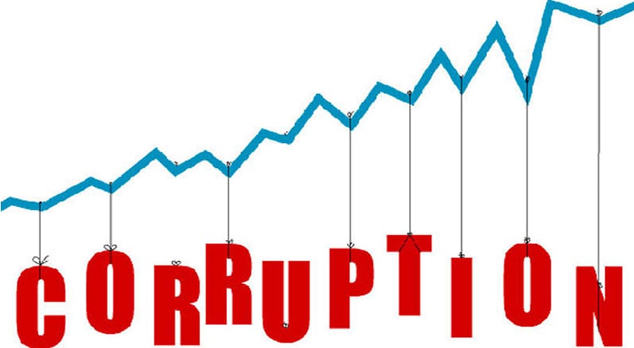 پاکستان میں 2018 کی نسبت 2019 کے دوران کرپشن بڑھ گئی، ٹرانسپیرنسی انٹرنیشنل اسلام آباد: ٹرانسپرنسی انٹرنیشنل نے 2019 میں کرپشن سے متعلق رپورٹ جاری کر دی ہے، رپورٹ کے مطابق پاکستان میں 2018 کی نسبت 2019 کے دوران کرپشن بڑھ گئی ہے، 2018 کی کرپشن پرسیپشن انڈیکس میں پاکستان کا اسکور 33 تھا اور 2109 میں یہ 32 ہوگیا۔ ٹرانسپرنسی انٹرنیشنل کی کرپشن انڈیکس کے 180 رینکس میں پاکستان کا رینک 120 ہے، رپورٹ کے مطابق 2019 میں زیادہ تر ممالک کی کرپشن کم کرنے میں کارکردگی بہتر نہیں رہی۔ 2019 میں پہلا نمبر حاصل کرنے والے ڈنمارک کا اسکور بھی ایک پوائنٹ کم ہو کر 87 رہا، امریکا کا اسکور 2، برطانیہ، فرانس کا 4 اور کینیڈا کا انسداد بدعنوانی اسکور 4 درجہ کم ہوگیا۔ جی 7 کے ترقی یافتہ ممالک بھی بدعنوان کے خاتمے کی کوششوں میں پھنسے ہوئے ہیں۔ ٹرانسپرنسی انٹرنیشنل نے دنیا بھر میں بڑھتی کرپشن روکنے کے لیے سفارشات بھی دی ہیں جس میں سیاسی اثرورسوخ کو قابو کرنا، لابیز کو ریگولیٹ کرنا ،بجٹ اور عوامی سہولیات کو ذاتی مقاصد کے لیے استعمال نہ کرناشامل ہیں۔ سماجی کارکن، شہریوں کو با اختیار کرنا اور صحافیوں کو تحفظ دینا ٹرانسپرنسی انٹرنیشنل کی سفارشات میں شامل ہے۔