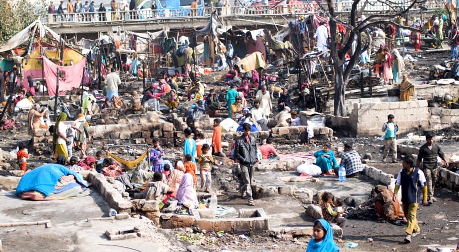 hindu mohalla fire