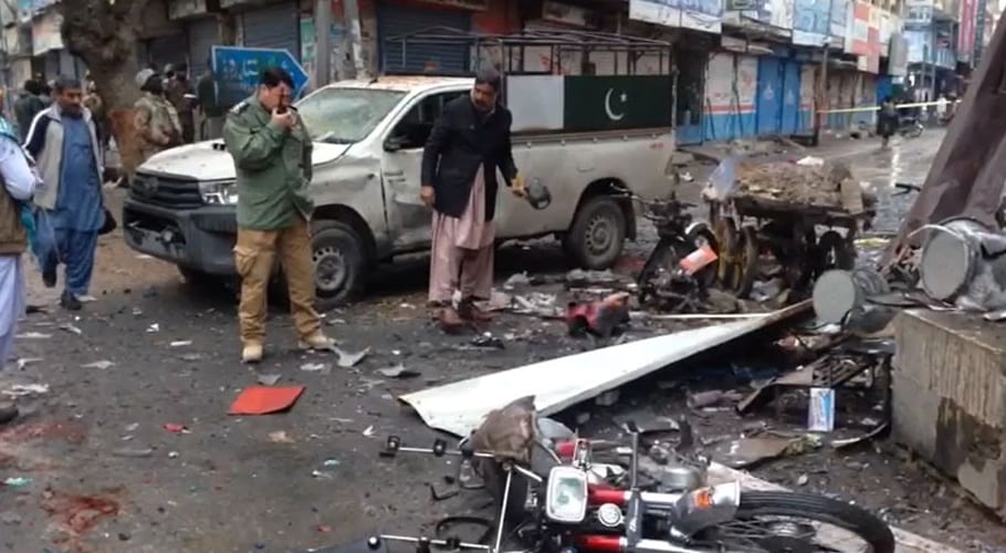 Five injured in blast at Rampura Gate Peshawar