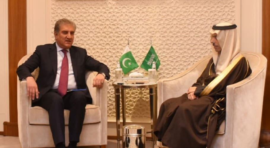 shah mehmood qureshi saudi counterpart