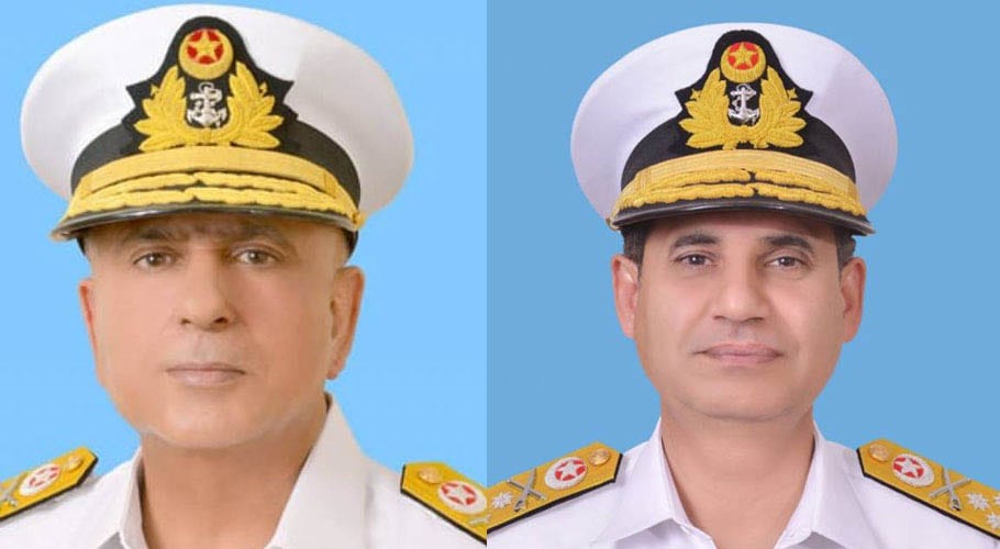 دو رئیر ایڈمرلز فیصل لودھی اور زاہد الیاس کی وائس ایڈمرل کے عہدے پر ترقی