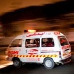تیز رفتار ڈمپر نے موٹر سائیکل سوار میاں بیوی کو کچل دیا،عوام میں اشتعال
