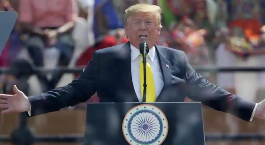 trump india speech