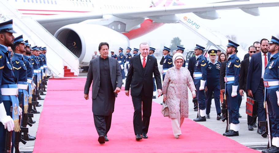 turkish president in Pak