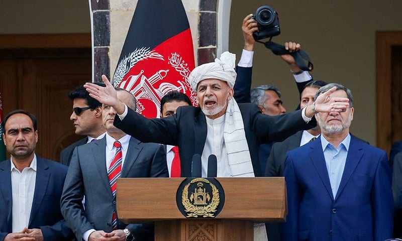 افغان صدراشرف غنی کی تین مراحل پر مشتمل امن روڈ میپ کی تجویز