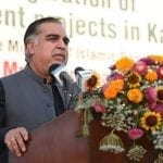 Governor Sindh addressing a seminar of Pakistan Public Forum