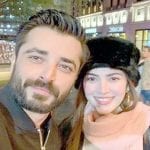 Hamza Ali Abbasi showers love on wife Naimal Khawar