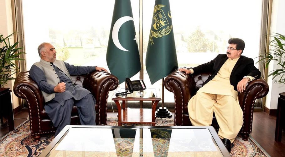 اسپیکر قومی اسمبلی اور چیئرمین سینیٹ کے درمیان ملاقات: افغان امن عمل پر گفتگو