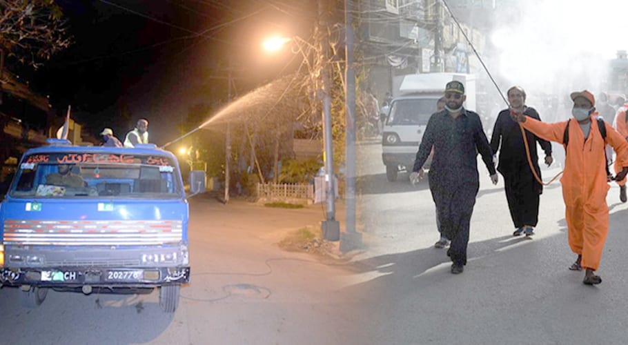 Spray drive begins in DMC East