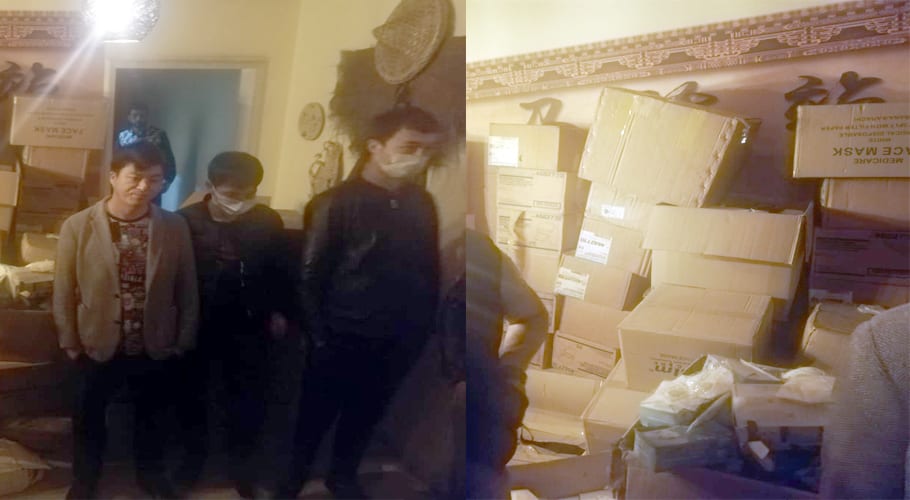 More than 1.5 million N95 corona masks recovered in Islamabad