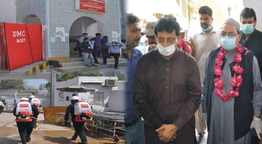 Member National Assembly Aminul Haq Inaugurates Walkthrough Gate in Qatar Hospital