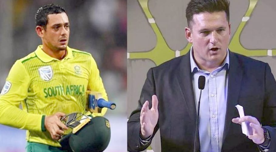 Smith rules De Kock out of Test captaincy